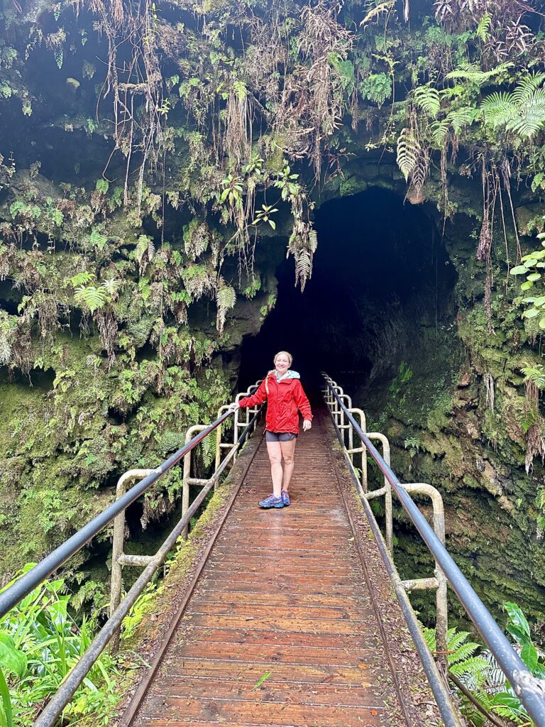 Cave Tourist Destination On Hawaii